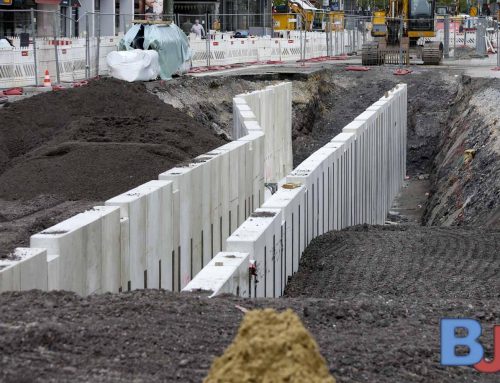Rodungsarbeiten am ehemaligen Klärteich Overdyker Straße