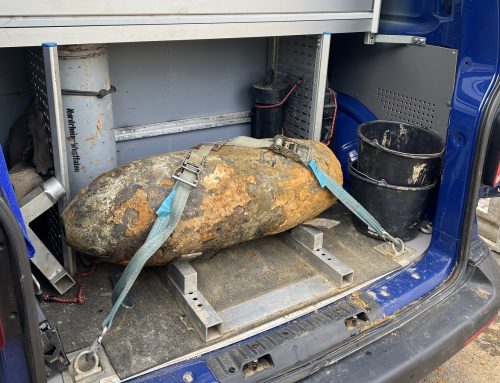 Fliegerbombe auf VfL-Gelände entschärft