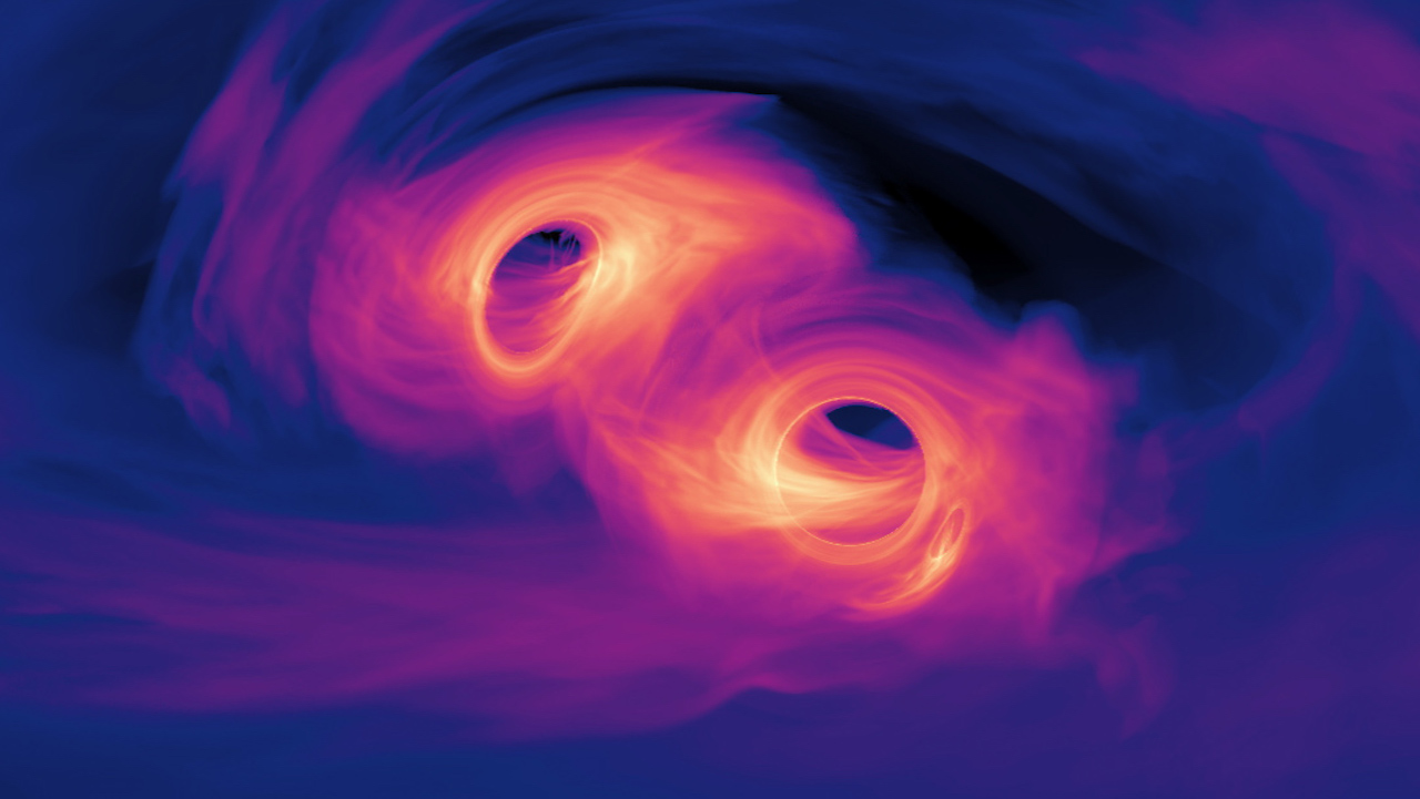 19_Planetarium_Britzen Beitrag: Supermassereiche Schwarze Löcher im Doppelpack