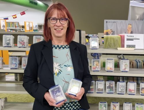 Tonie-Tauschbörse und Erzähltheater in der Bücherei Gerthe