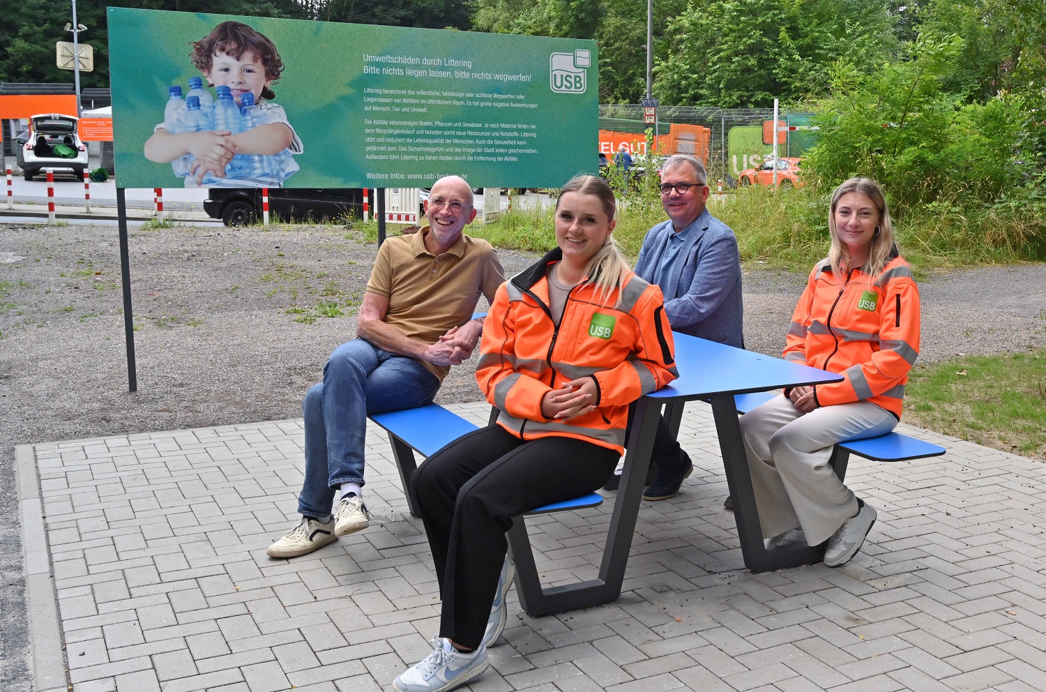 Recycling-Bank Beitrag: Neuer Rastplatz an der Springorumtrasse