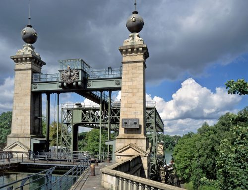 Schiffshebewerks-Sommer: Container, Kanäle und Kultur