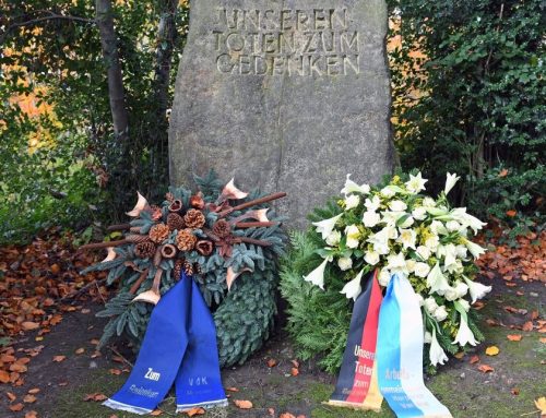 Gedenkfeiern zum Volkstrauertag in Bochum-Südwest und Bochum-Süd