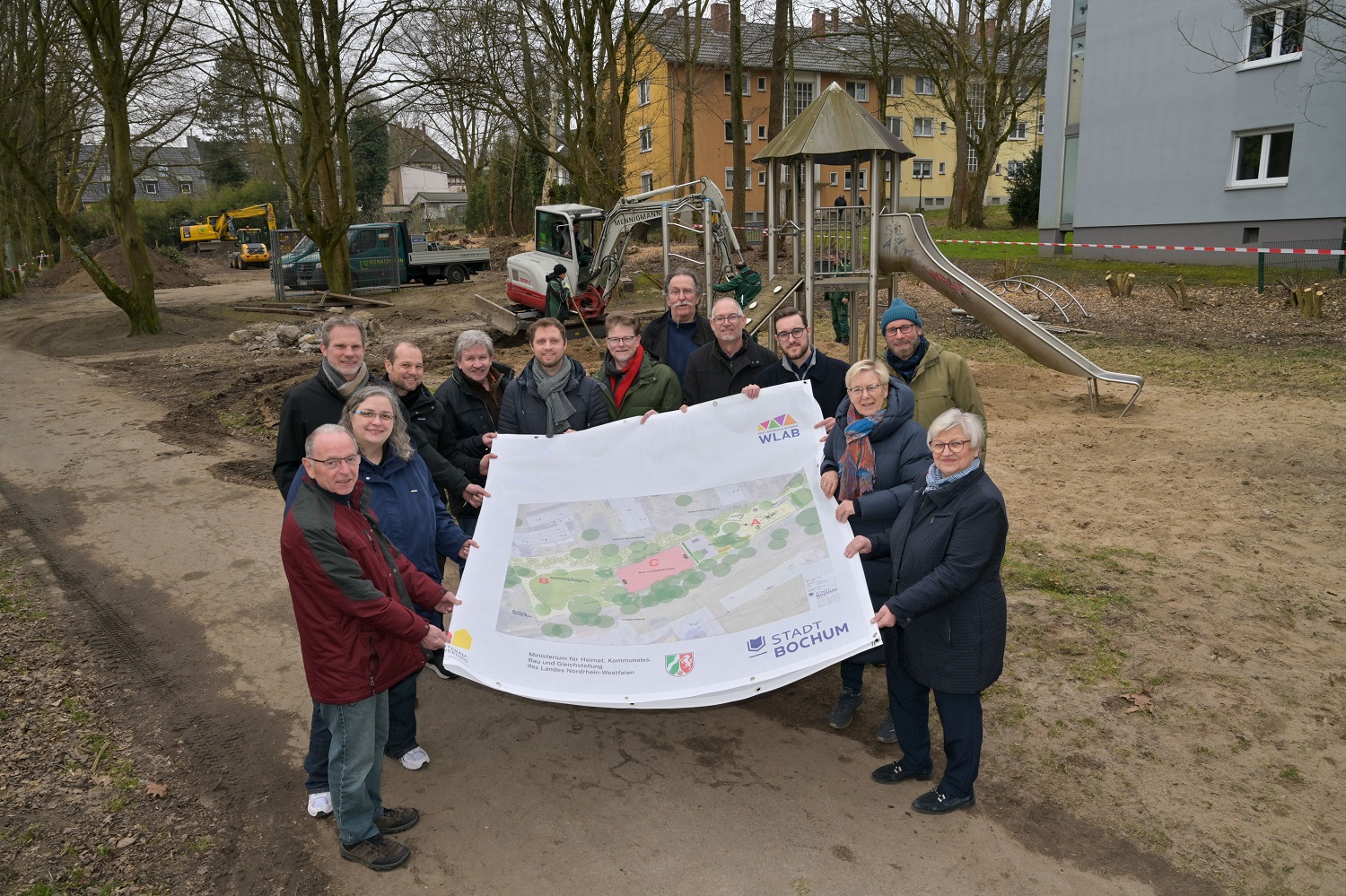 Spielplatzneugestaltung Beitrag: Umgestaltung des Spiel- und Bolzplatzes an der Bramheide in Bochum Werne
