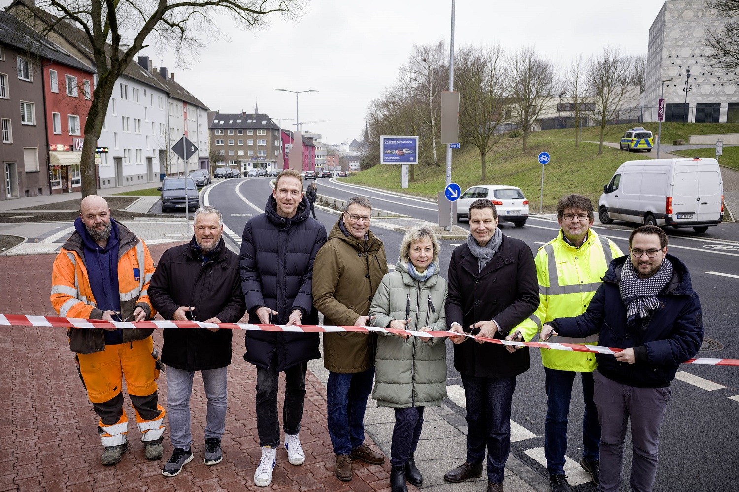 Foto: Michael Grosler; www.Grosler.de Beitrag: Fertigstellung der Castroper Straße zwischen Klinikstraße und Schwanenmarkt