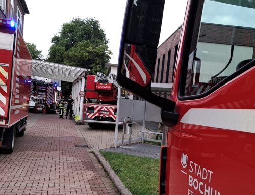 Brand in Patientenzimmer des Martin-Luther-Krankenhauses