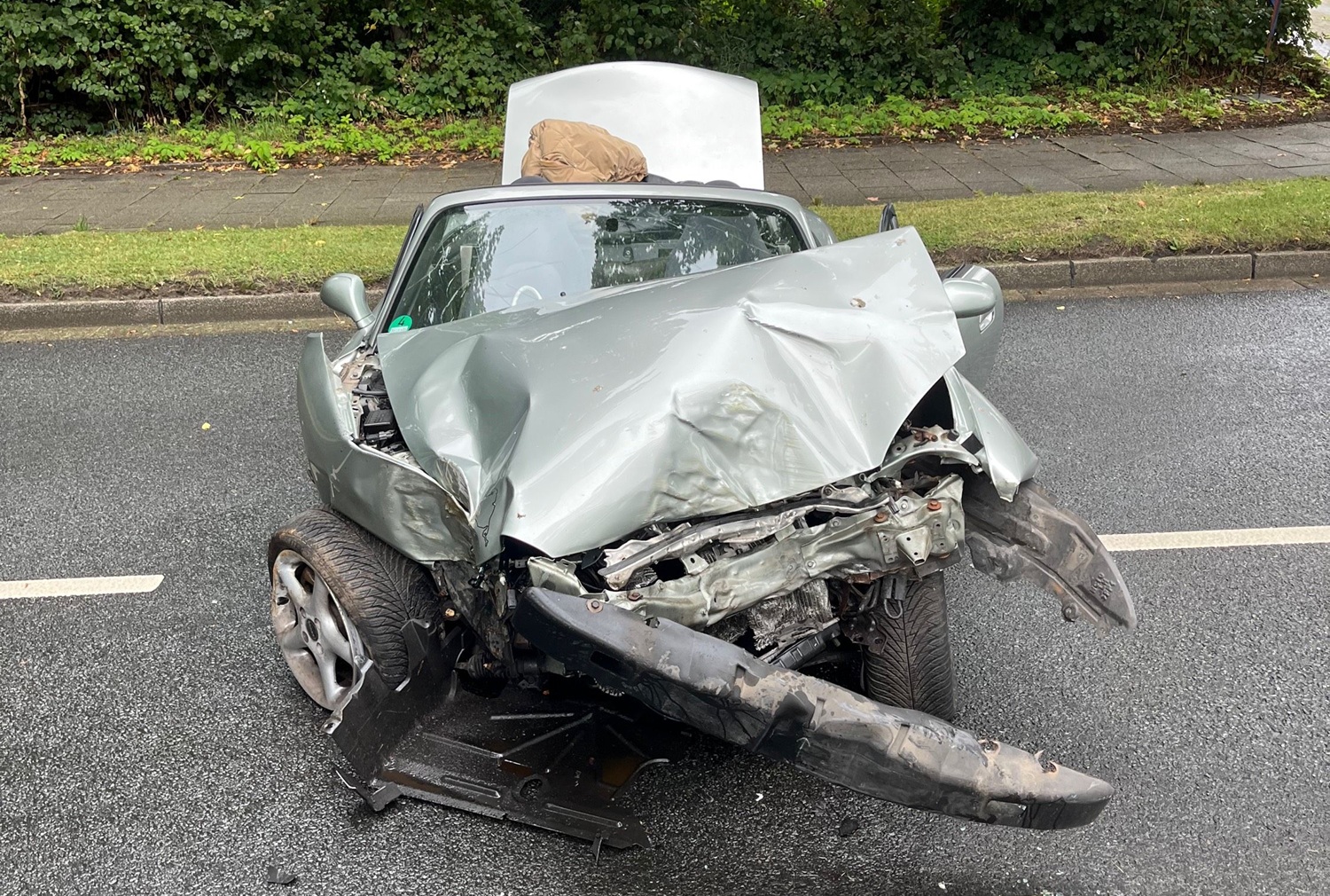Beitrag: Schwerer Unfall auf der Berliner Straße