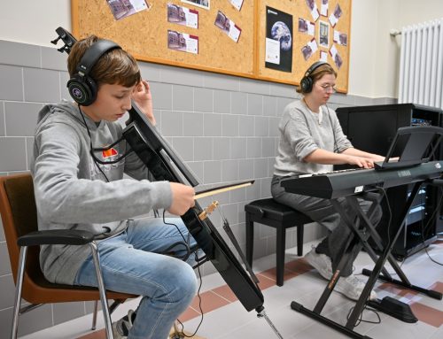 Musikschule eröffnet „Silent Instrument Room“