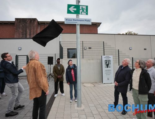 Klaus-Steilmann-Platz am Lohrheidestadion offiziell eingeweiht