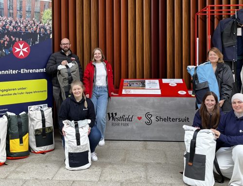 Westfield Ruhr Park startet erneut Sheltersuit-Spendenaktion