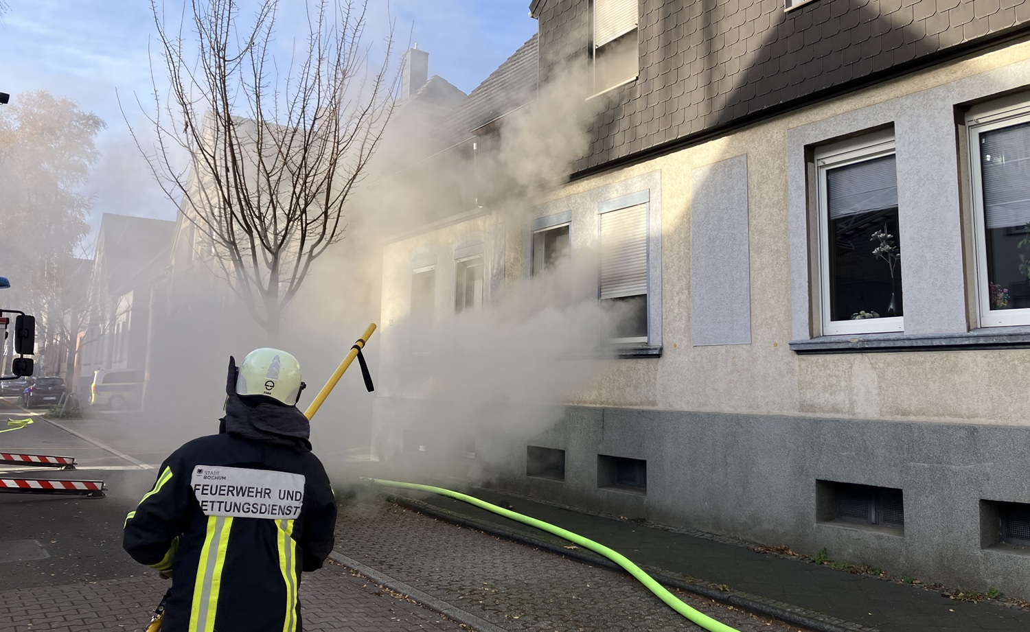 Küchenbrand in Werne Beitrag: Küchenbrand mit massiver Rauchentwicklung in Werne