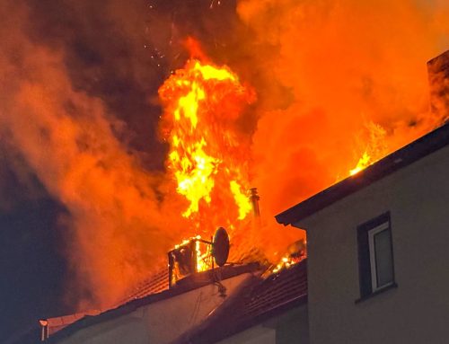 Feuerwehr rettet zwei Menschen aus Lebensgefahr in Werne