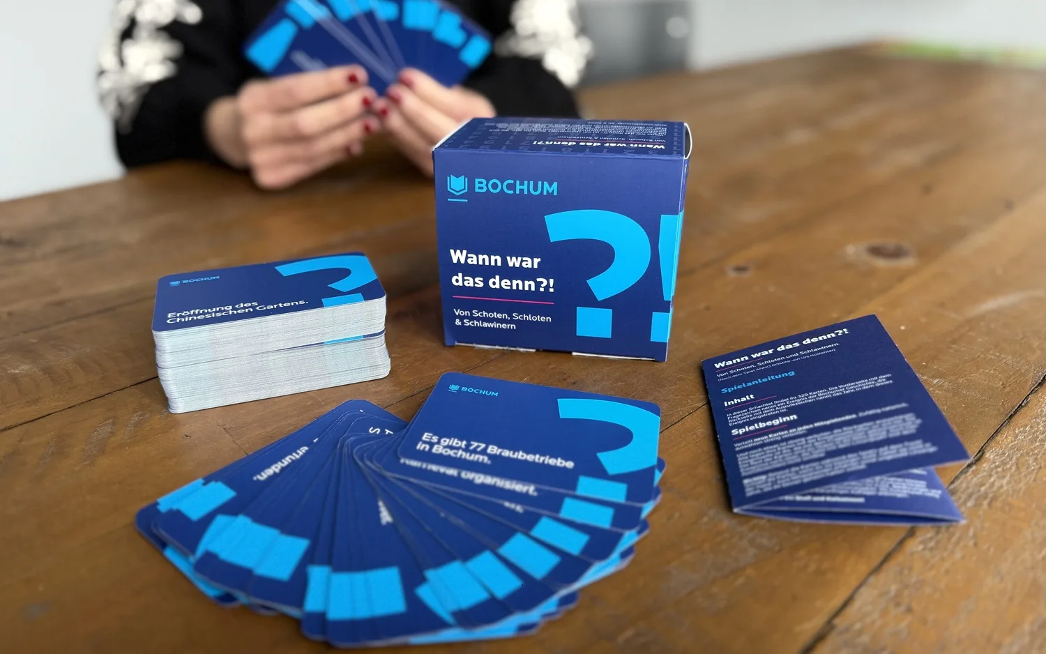 Wann war das denn Beitrag: Neues Kartenspiel zeigt Bochumer Geschichte im Quizformat