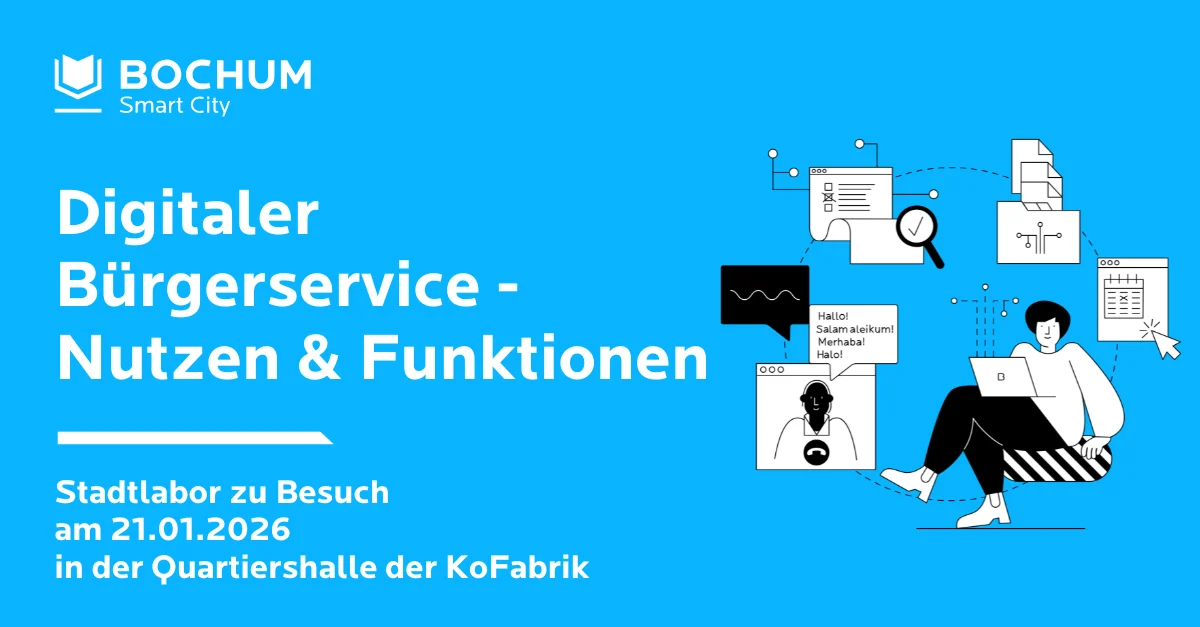 Beitrag: „Stadtlabor zu Besuch“ informiert über digitalen Bürgerservice
