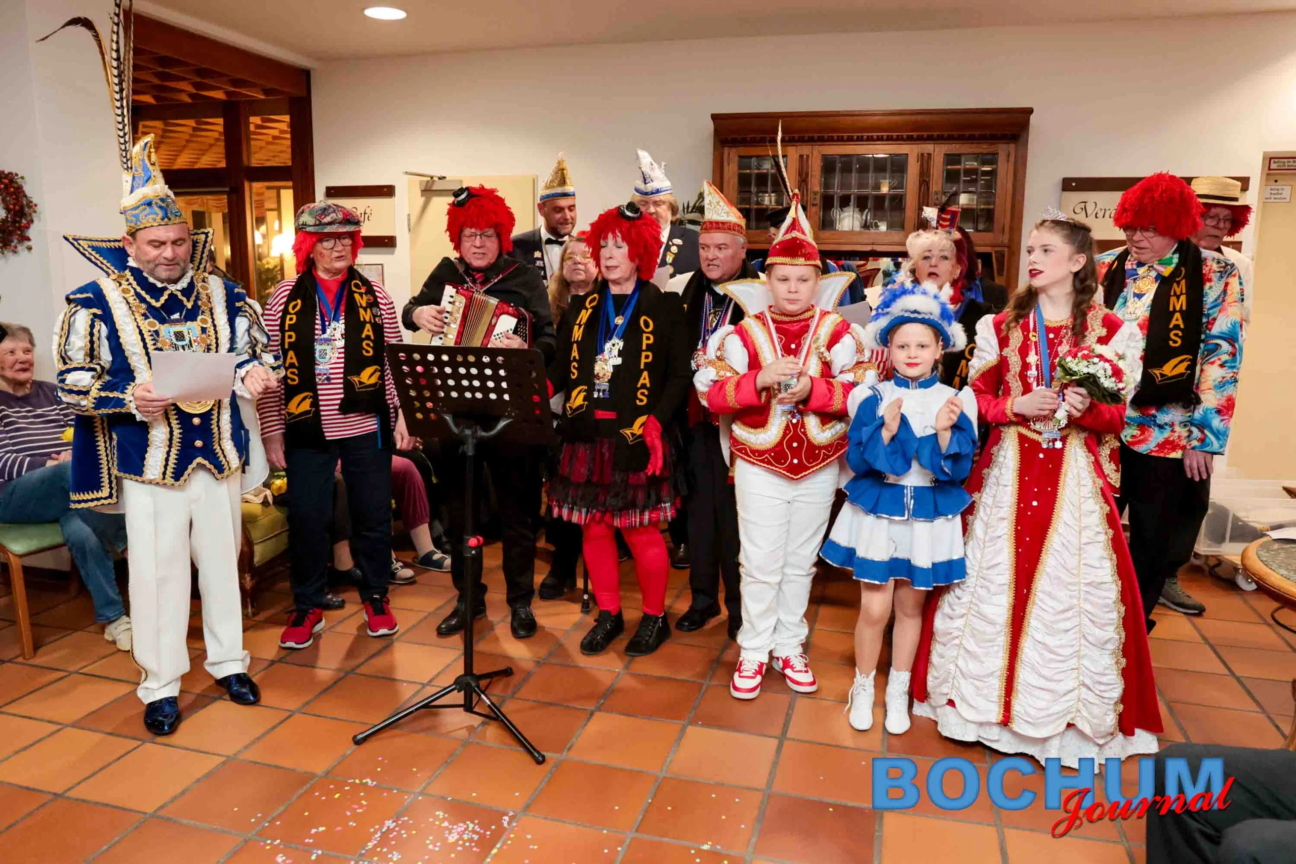 Beitrag: Bochumer Prinzenpaare besuchen Seniorenzentren