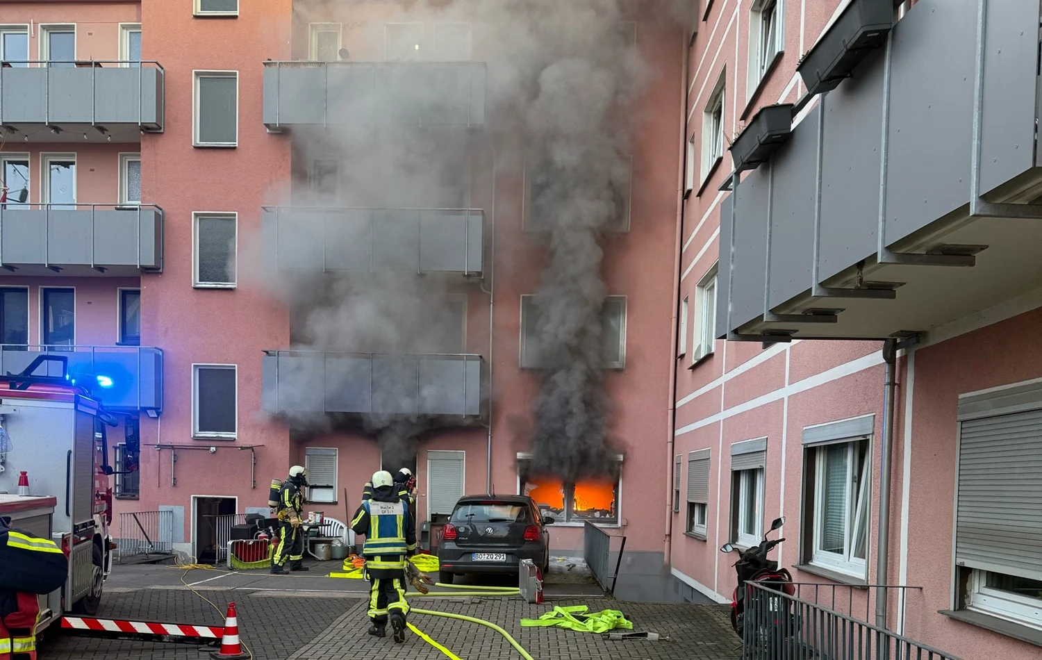 Beitrag: Zwei Feuerwehreinsätze am Samstag in Bochum