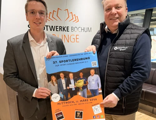 Plakat zur 37. Jugendsportlerehrung in Bochum vorgestellt