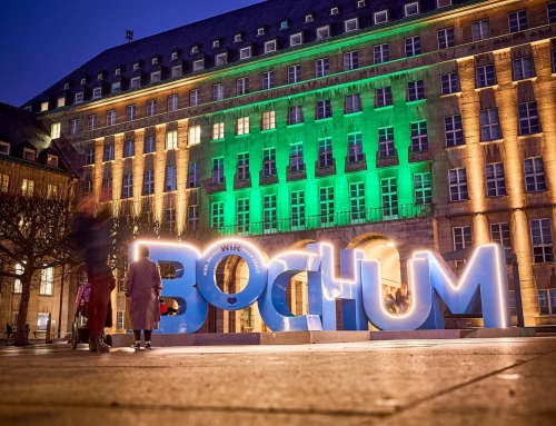 Bochum leuchtete grün zum Tag der Kinderhospizarbeit