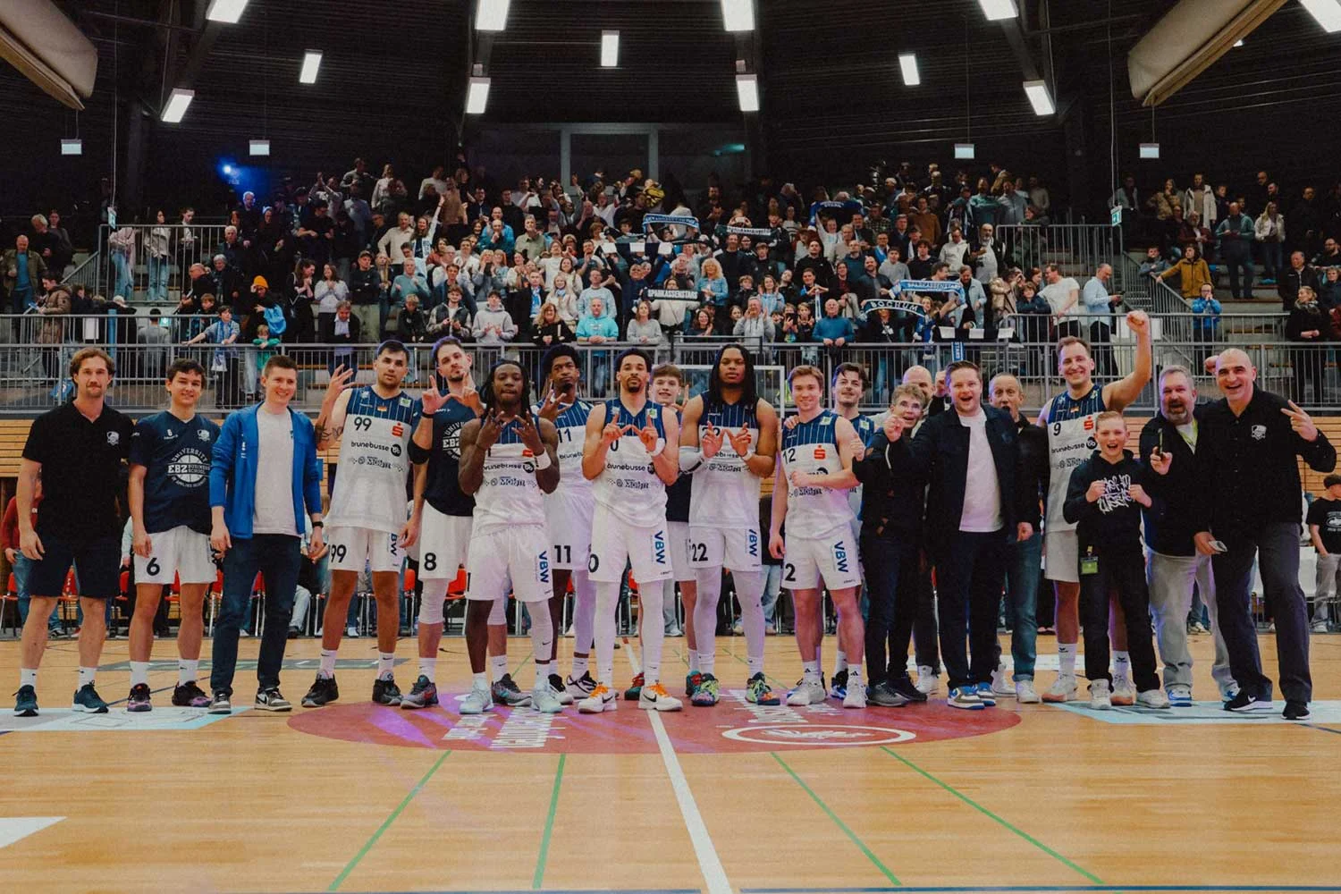 VfL SparkassenStars Bochum gewinnen gegen Eisbären Bremerhaven in am 27. Spieltag in der 2. BARMER Basketball Bundesliga ProA (Foto: Javad Mohammadpour)
