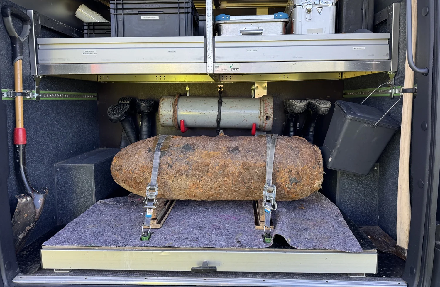 Beitrag: Weltkriegsbombe in Bochum-Eppendorf erfolgreich entschärft