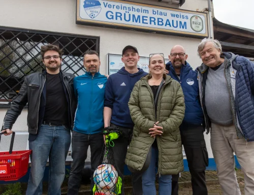 Blau Weiß Grümerbaum und Woodys veranstalten Kindersporttag