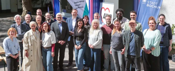 Einweihung des StarQmach Mobils