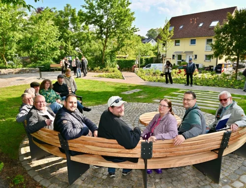 Neuer Pocket Park am Turmplatz in Bochum-Linden eröffnet