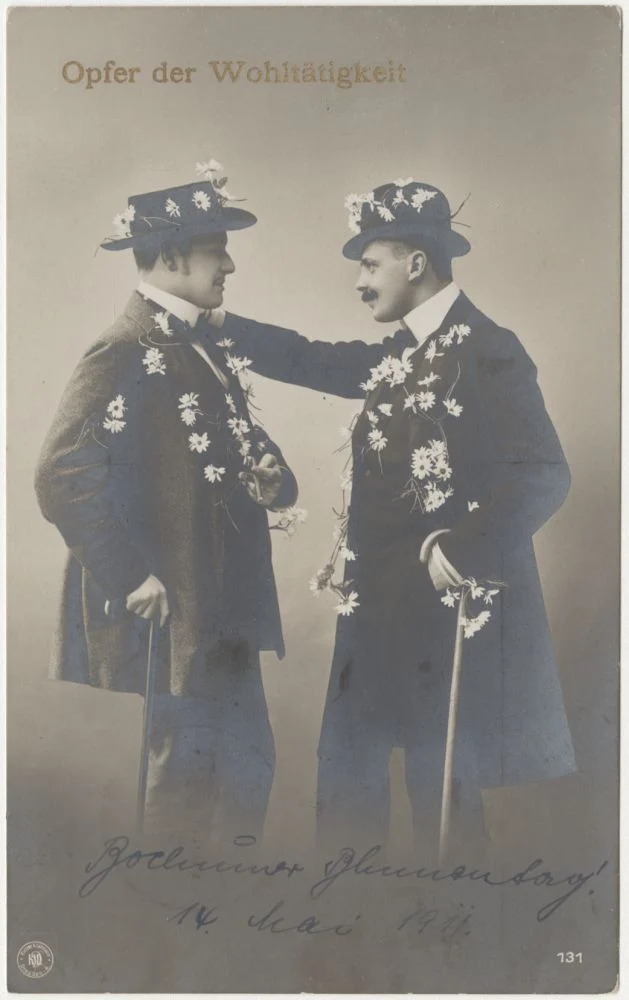 Beitrag: Postkarte erinnert an ersten Bochumer Blumentag 1911