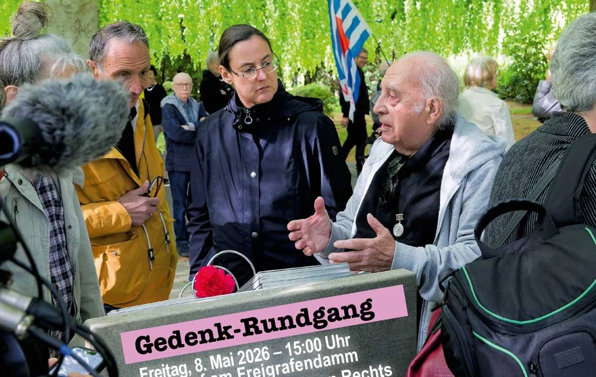 Beitrag: Gedenkrundgang erinnert an Befreiung vom Faschismus