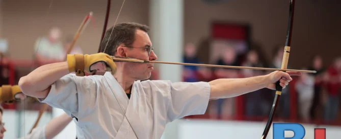 Landesmeisterschaften NRW im Kyudo in der Mehrfachhalle des Graf-Engelbert-Gymnasiums am 9.5.2026, ausgerichtet vom Syu Bo Kyudokai e. V. Bochum.