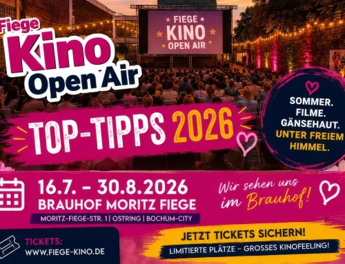 Fiege KinoOpenAir 2026:Filmgenuss unterm Sternenzelt im Herzen Bochums