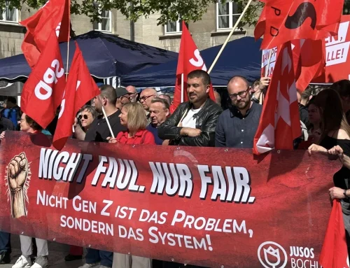 Hunderte bei Mai-Demonstrationen in Bochum