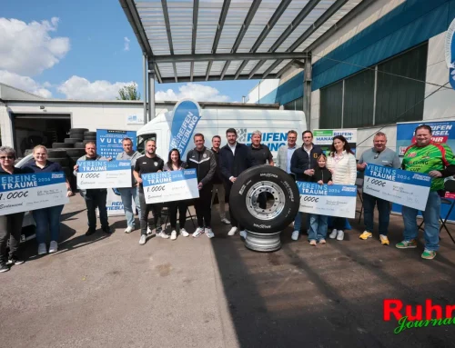 Reifen Stiebling erfüllt Träume für Bochumer Vereine