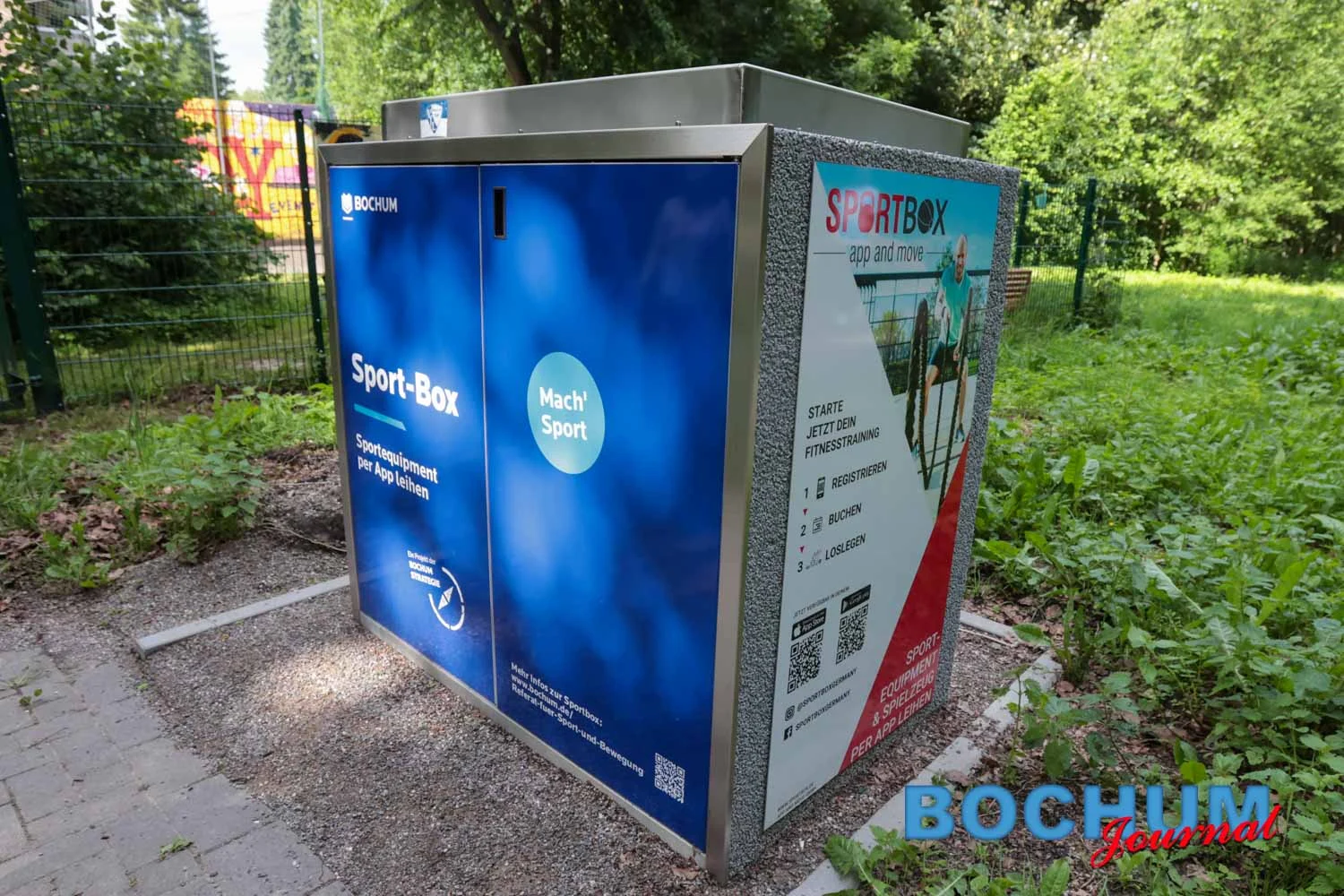 Beitrag: Bochum schaltet neue Sportbox im Bockholt frei