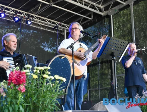 Volksfest an den Grummer Teichen trotze der Hitze