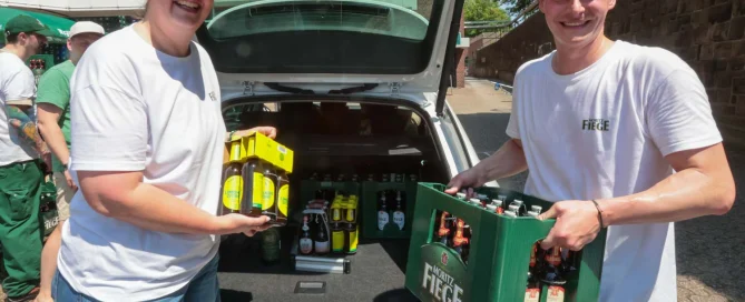 Packen beim 100. Jubiläum mit an: Carla und Hubertus Fiege