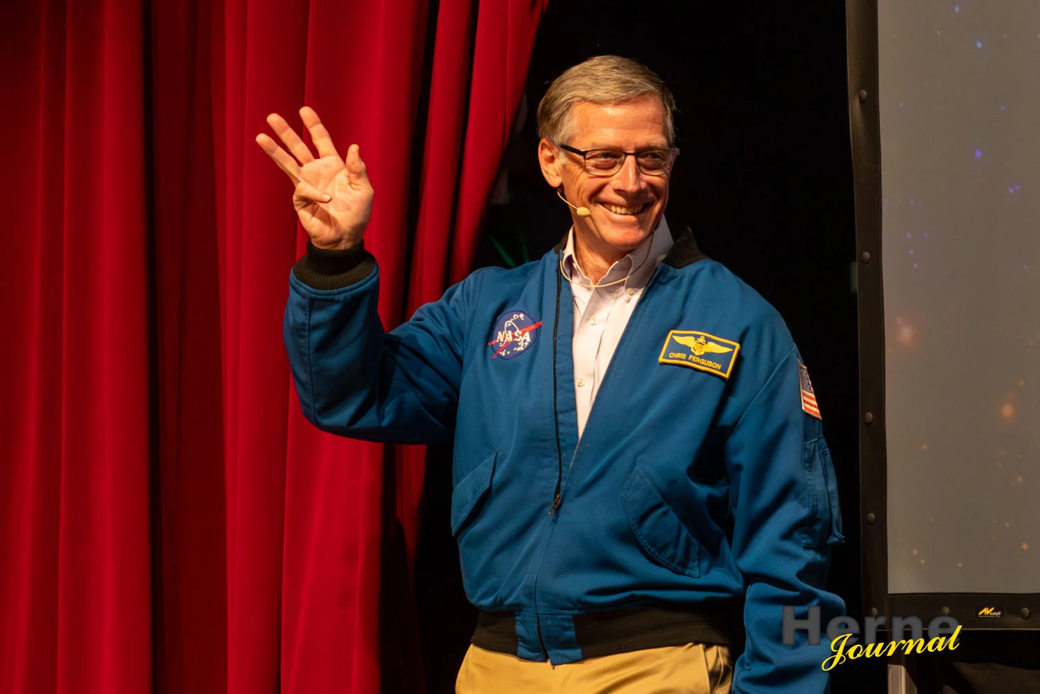 Astronaut Chris Ferguson kam nach Herne Beitrag: Ab ins Weltall mit Christopher Ferguson