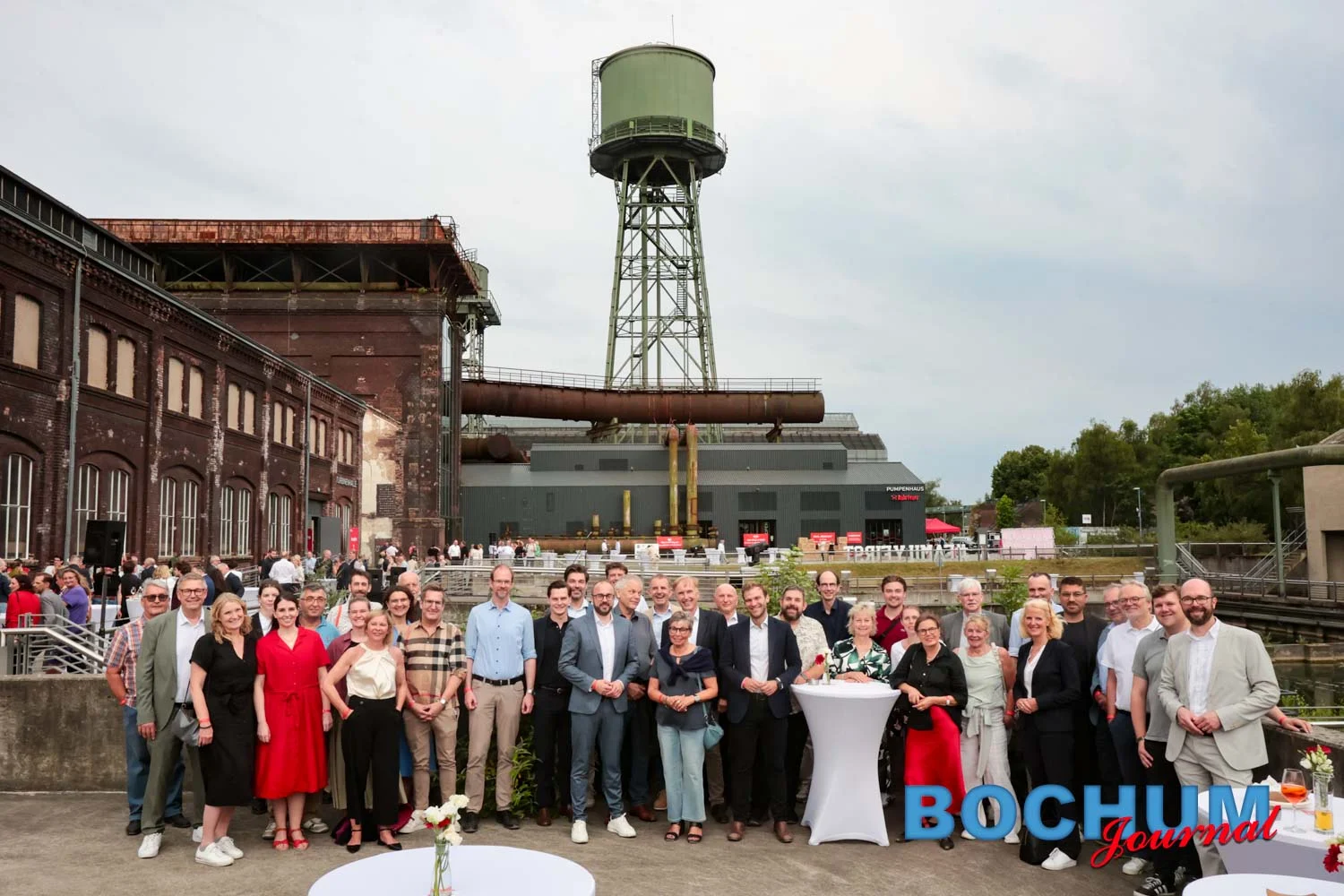 Bochumer SPD-Fraktion beim Sommerfest Beitrag: NRW-SPD feiert Sommerfest an der Jahrhunderthalle
