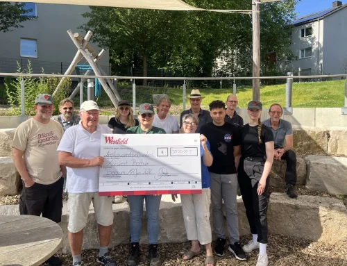 Westfield Ruhr Park verschönert Garten der Stiftung Auszeit