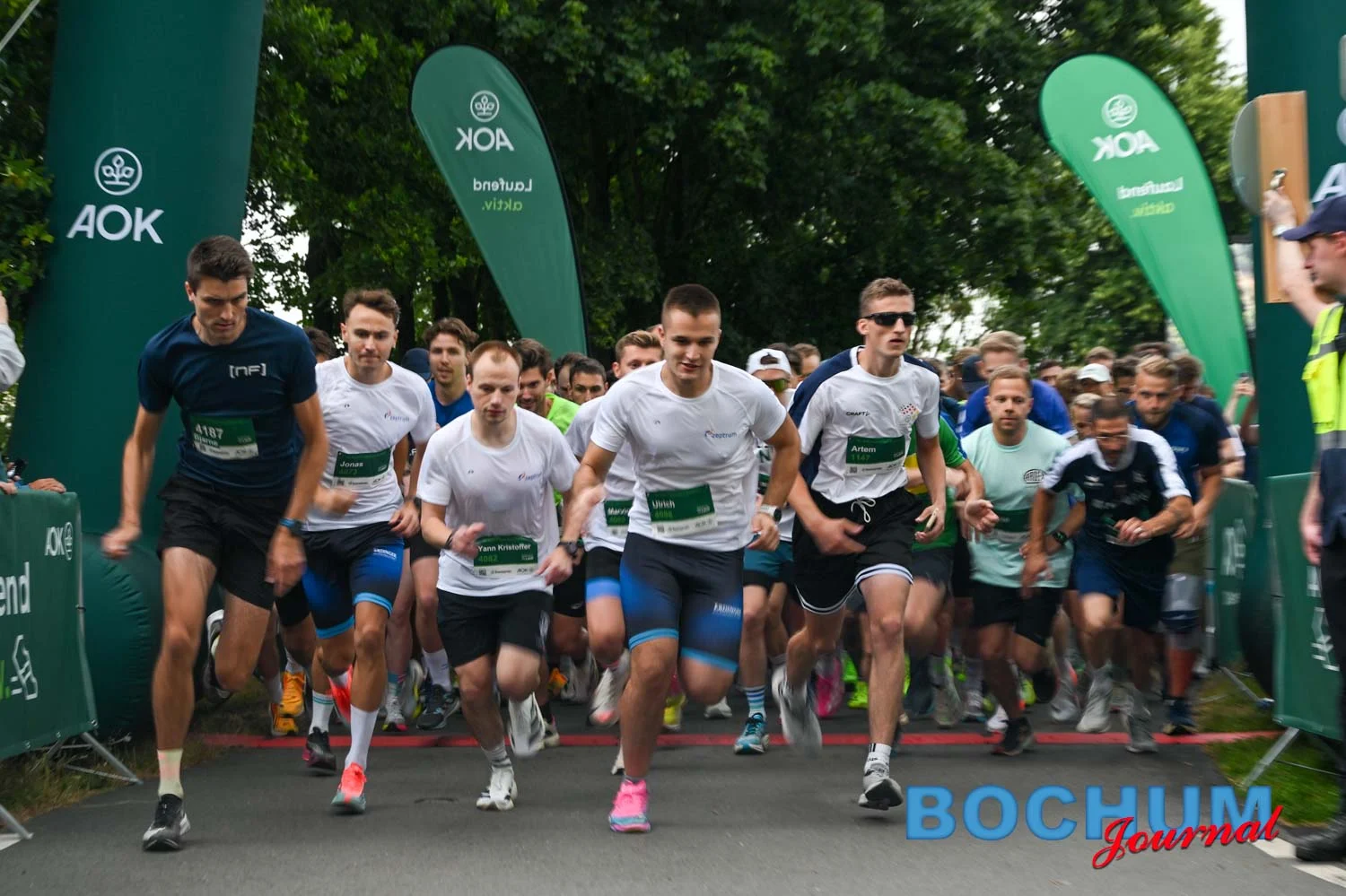 AOK Firmenlauf 2026 Beitrag: Rekordkulisse am Kemnader See: 4.000 Aktive beim 16. AOK-Firmenlauf Bochum