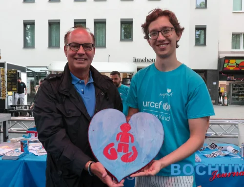 UNICEF Bochum sammelt bei Bochum Total Ideen für die Schule der Zukunft