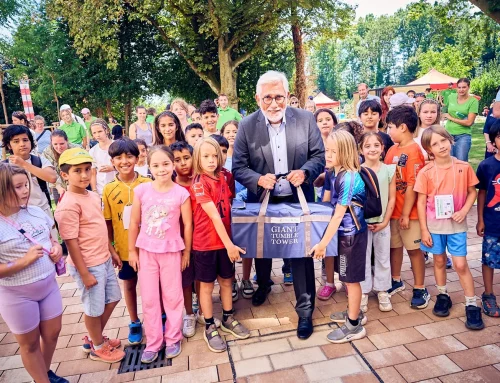 Neuer Begegnungsgarten am „JuSH“ in Hamme eröffnet