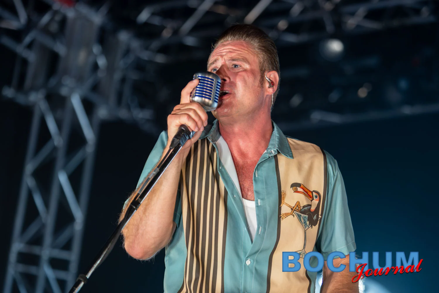 Dick Brave beim ersten von drei Auftritten beim Zeltfestival Ruhr (Foto: Jenny Musall)