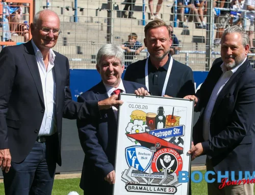 Lord Mayor von Sheffield besucht Bochum zum VfL-Freundschaftsspiel
