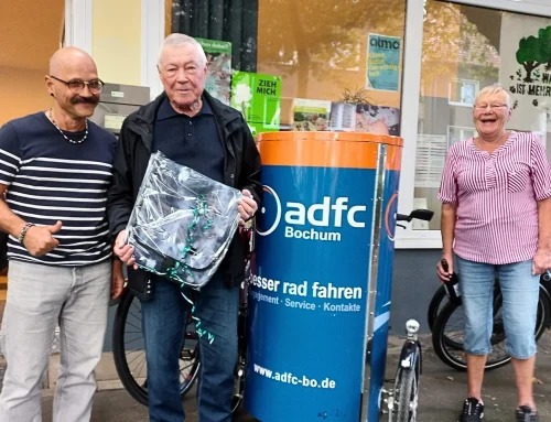 84-Jähriger gewinnt Stadtradeln-Wertung des ADFC Bochum