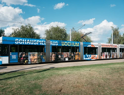 Schauspielhaus Bochum und BOGESTRA präsentieren gemeinsame Straßenbahn