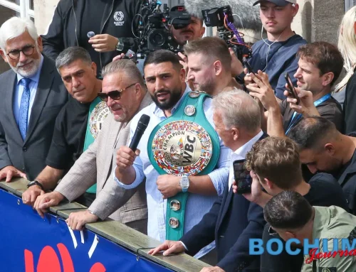 Bochum feiert Box-Weltmeister Agit Kabayel im Rathaus
