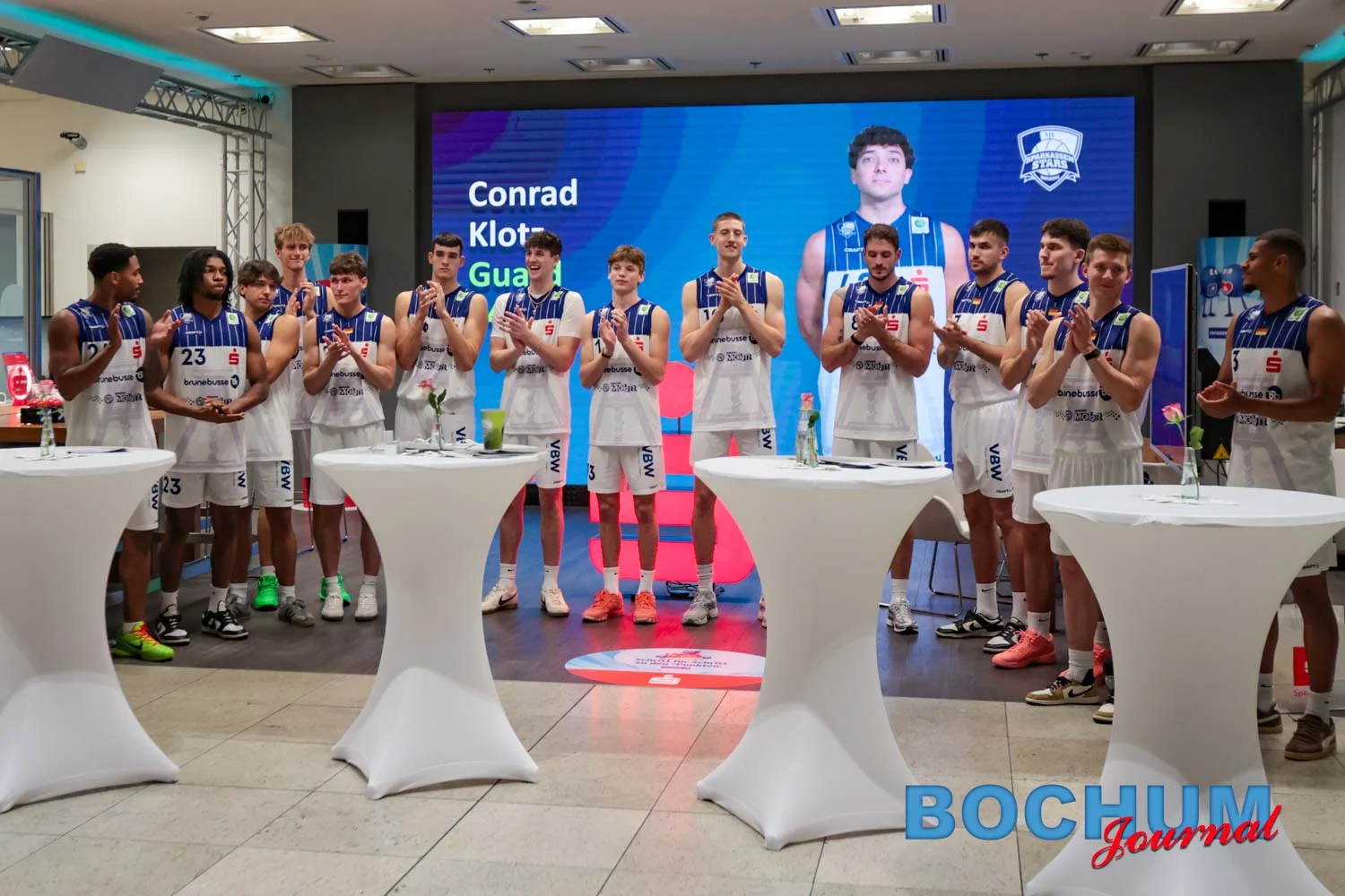 Das ist das Team der VfL SparkassenStars Bochum der Saison 2026/27 in der BARMER 2. Basketball Bundesliga ProA Beitrag: SparkassenStars Bochum vor dem Derby mit großem Umbruch