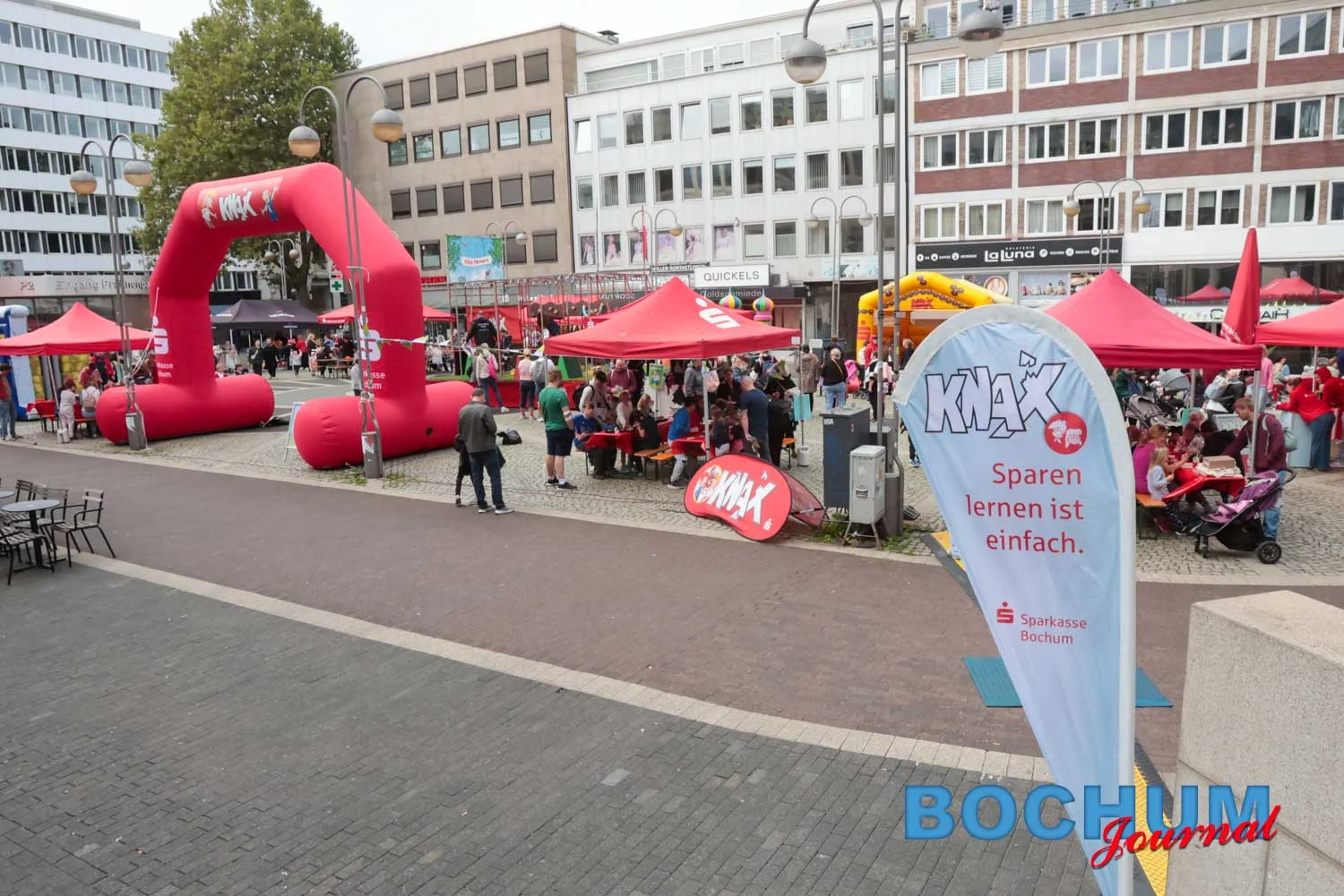 Beitrag: KNAX-Familientag begeistert Kinder mitten in Bochum