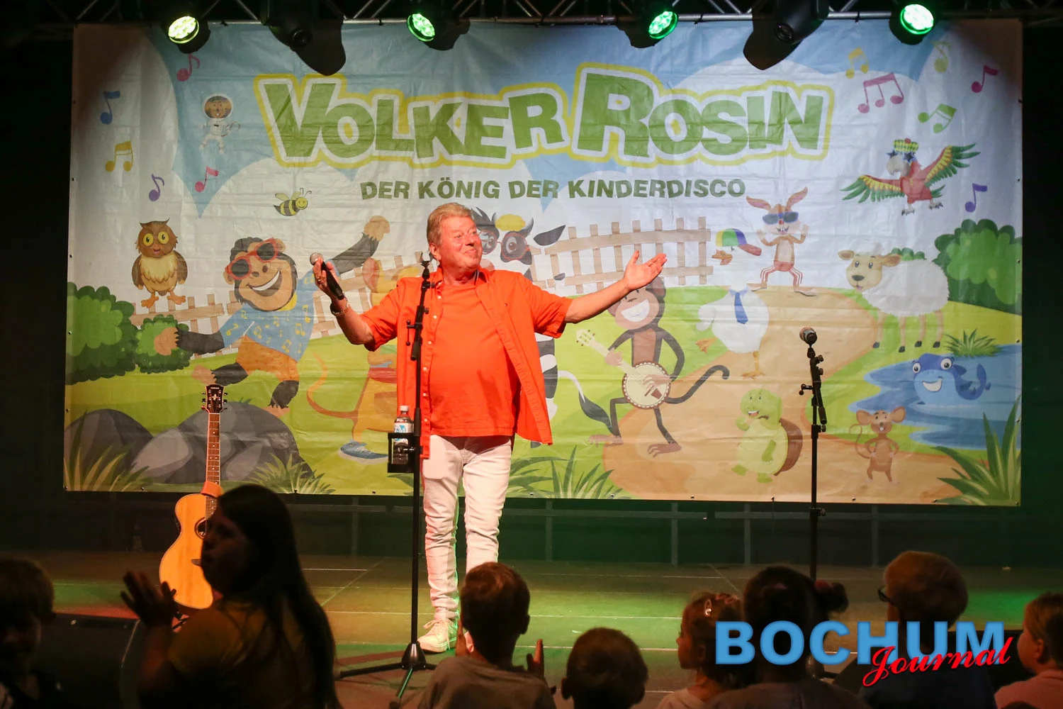Volker Rosin auf dem ZfR Beitrag: Volker Rosin feiert Kinderdisco auf dem Zeltfestival Ruhr